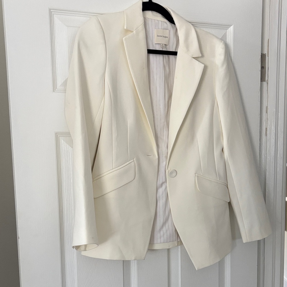 Favorite Daughter Ivory Blazer